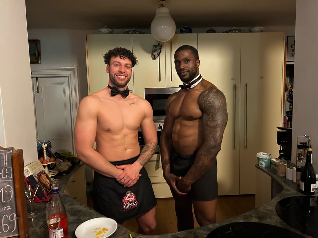 Male Strippers UK Male stripper performance at hen party